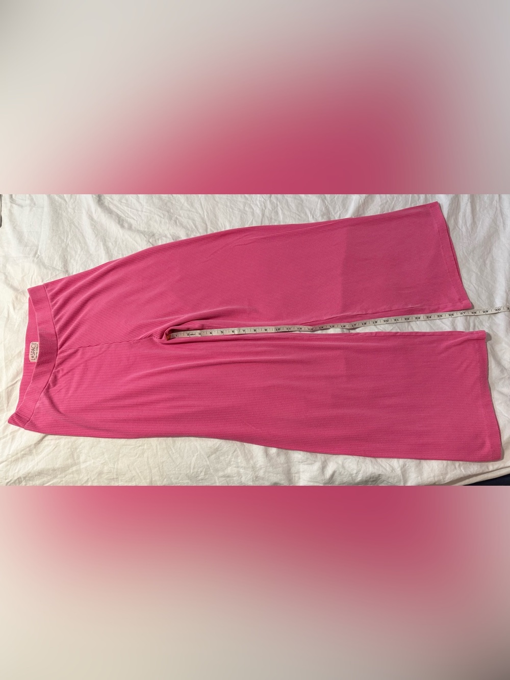 💕L ☆ Space Ribbed Pink Set💕 - Picture 6 of 9